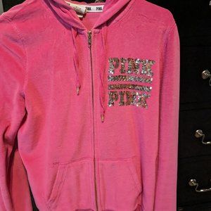 Pink Victoria Secret's women's medium jacket no stains